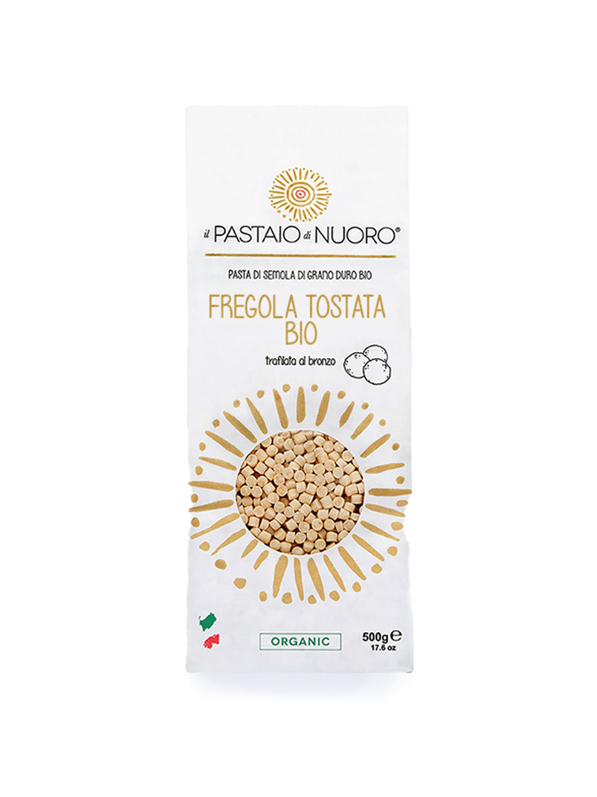 ORGANIC TOASTED FREGOLA 17 oz.