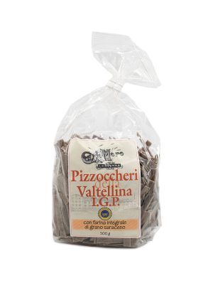 Buckwheat Pizzoccheri Della Valtellina - Pastas, Rice, and Grains - Buon'Italia