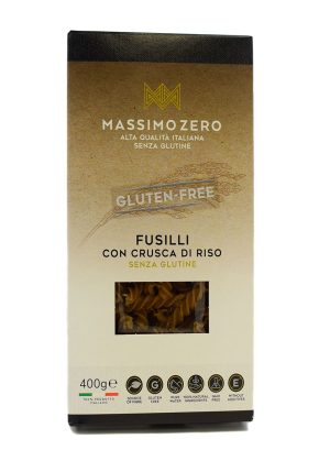 Massimo Zero Gluten Free Brown Rice Fusilli 400g - Pastas, Rice & Grains - Buon'Italia