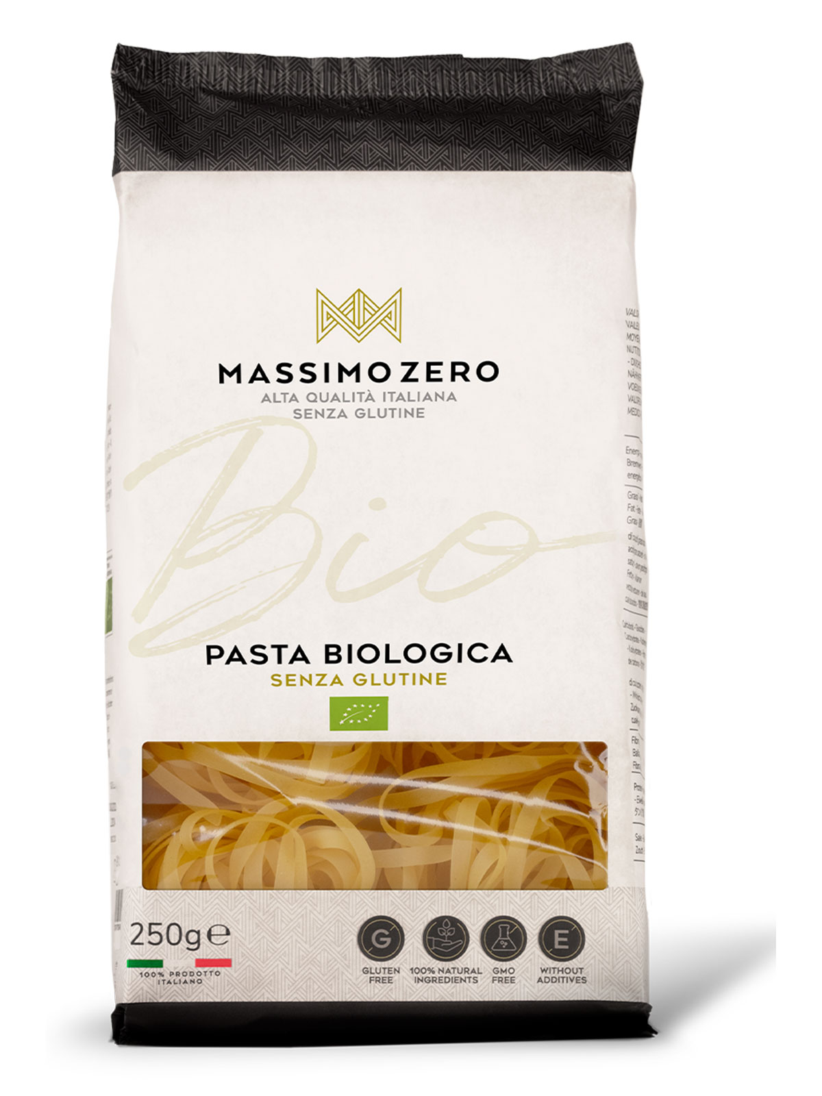 MZ ORGANIC GLUTEN FREE TAGLIATELLE 250 GR - Gluten-free, Pasta, Pastas, Rice & Grains - Buon'Italia