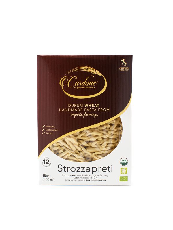 Organic Strozzapreti - Pastas, Rice, and Grains - Buon'Italia
