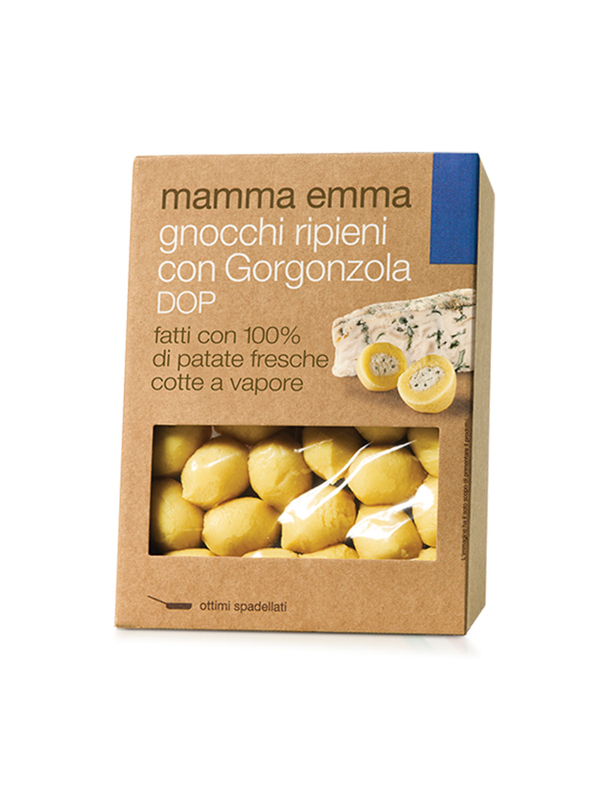 Mamma Emma Potato Gnocchi Filled with Cheese - Pastas, Rice, and Grains - Buon'Italia