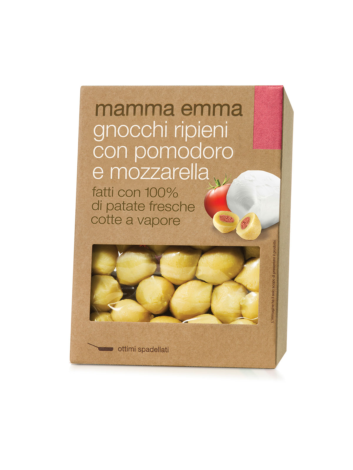 MAMMA EMMA POTATO GNOCCHI FILLED W/CAPRESE Pasta, Pastas, Rice & Grains- Buon'Italia