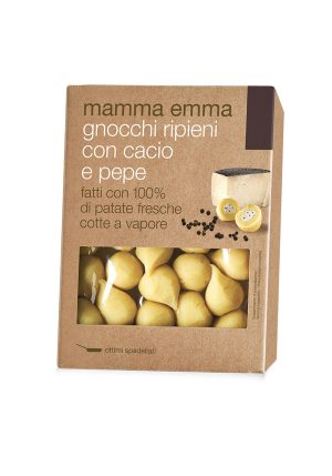 MAMMA EMMA POTATO GNOCCHI FILLED W/CACIO & PEPPER- - Pasta, Pastas, Rice & Grains- Buon'Italia