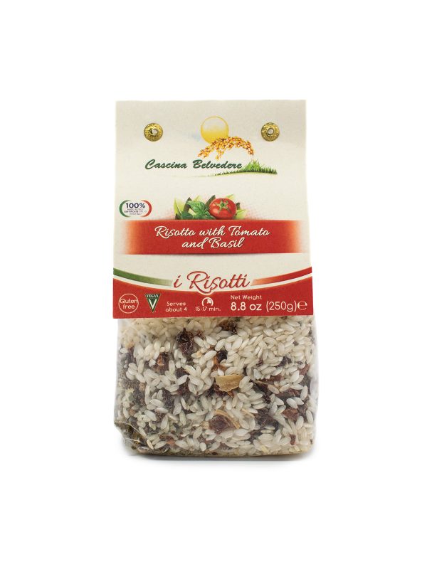 Tomato and Basil Risotto - Pastas, Rice, and Grains - Buon'Italia