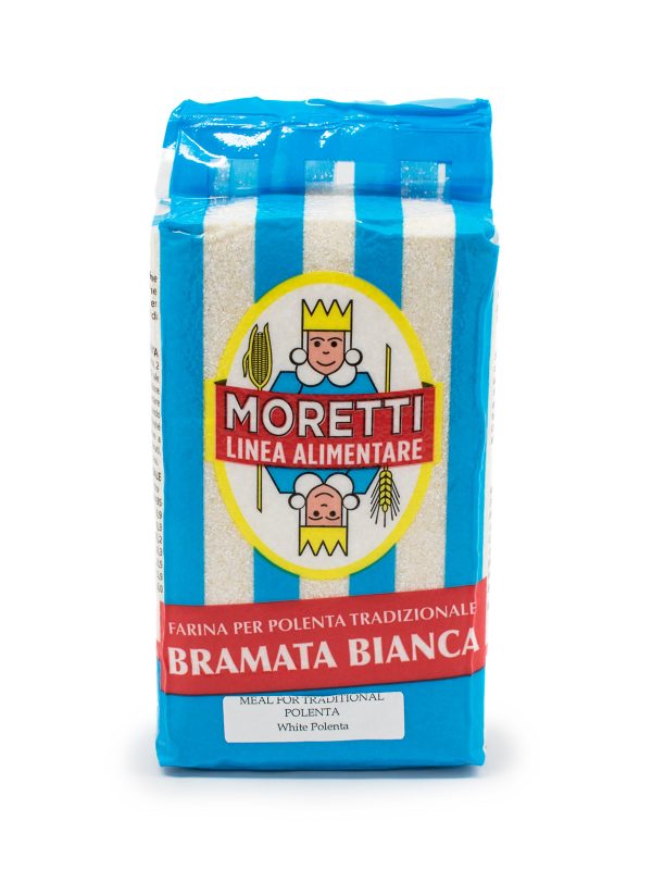 Moretti Bramata Bianca Polenta - Pastas, Rice, and Grains - Buon'Italia
