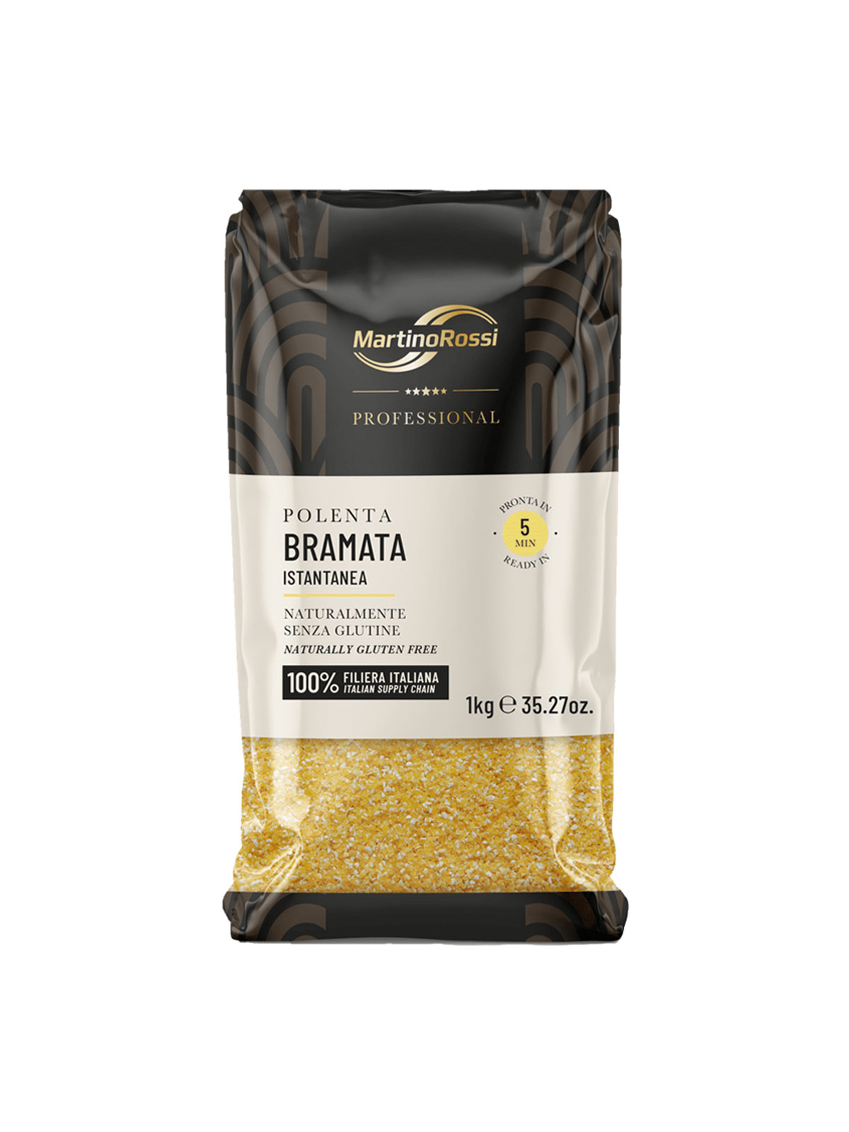 MR POLENTA BRAMATA PRE COOKED 500 GR - Gluten-free, Grains, Pantry, Pastas, Rice & Grains - Buon'Italia