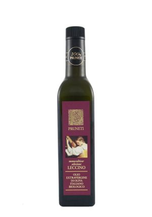 EVOO PRUNETI LECCINO ORGANIC 500 ML - Extra Virgin Olive Oil, Oils & Vinegars - Buon'Italia