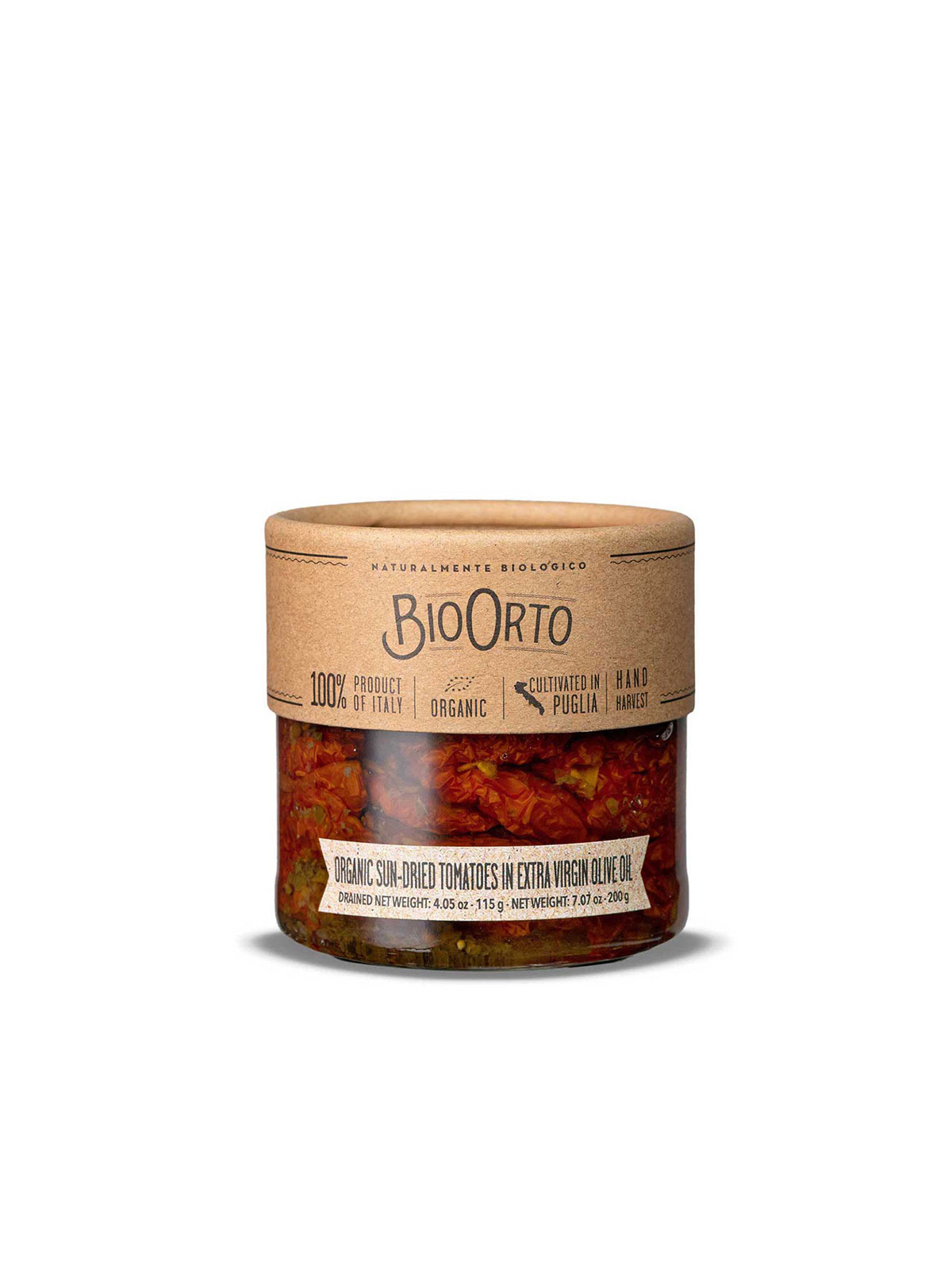 BIO ORTO ORGANIC SUNDRIED TOMATOES 200 GR