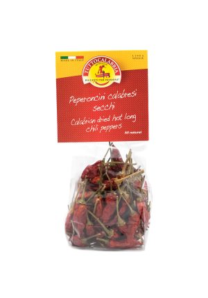 Calabrian Dried Hot Long Chili Peppers - Pantry - Buon'Italia