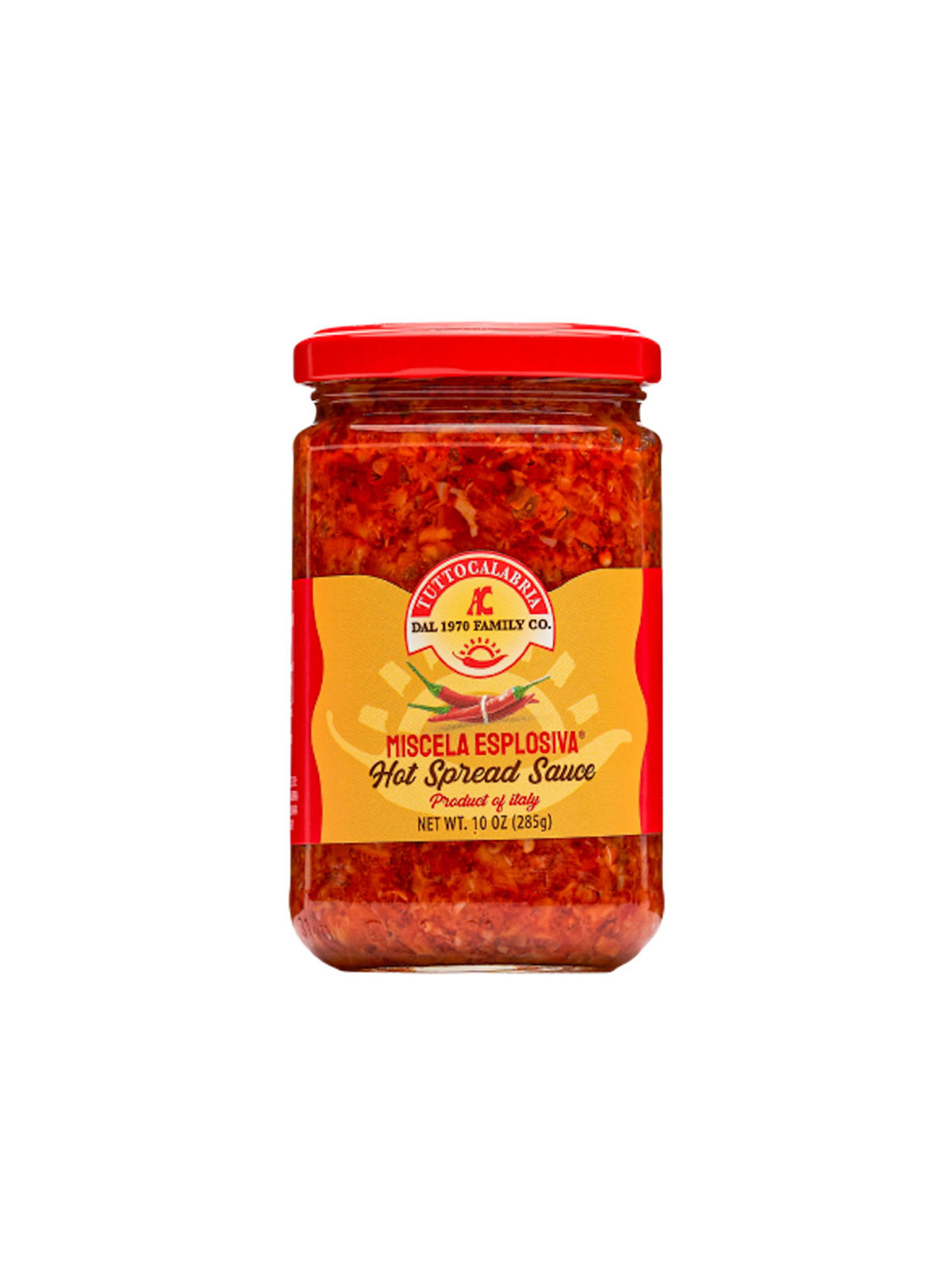 T/C MISCELA ESPOLOSIVA - HOT SPREAD SAUCE 10.2 oz.