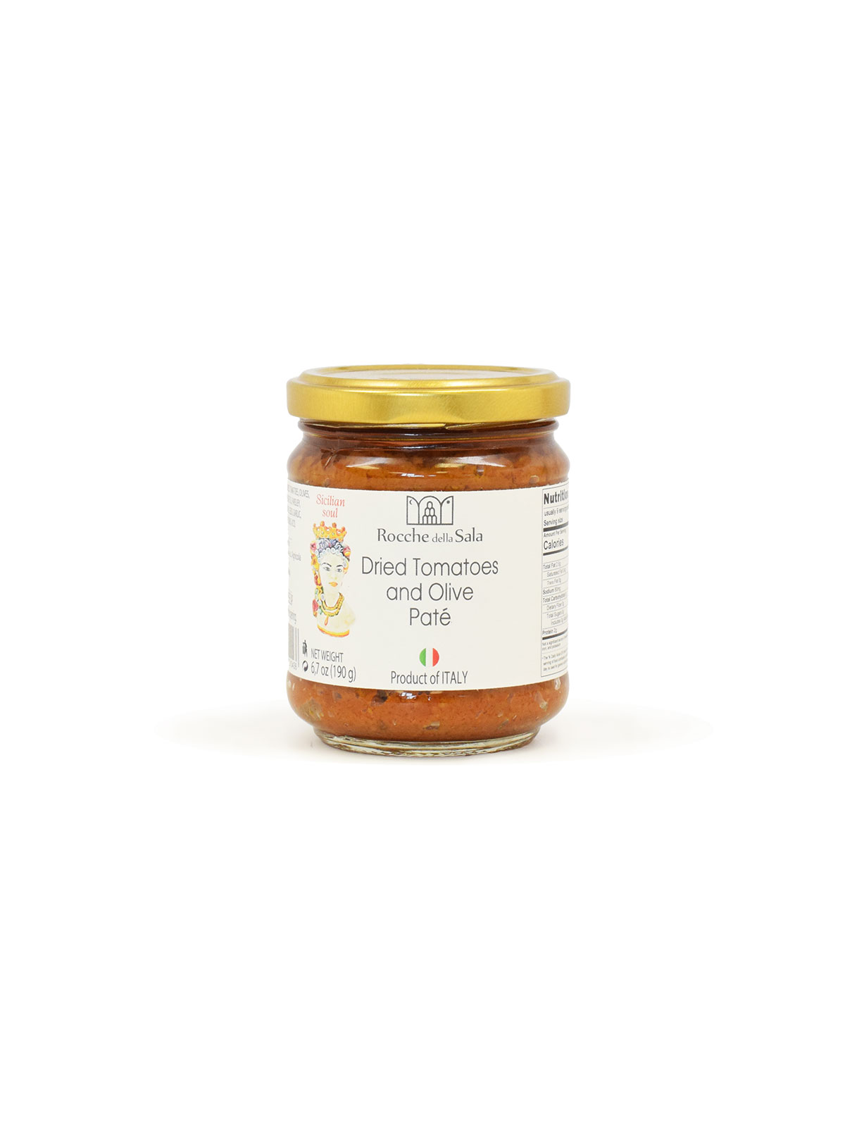 ROCCHE SUNDRIED TOMATO & OLIVE PATE 190 GR