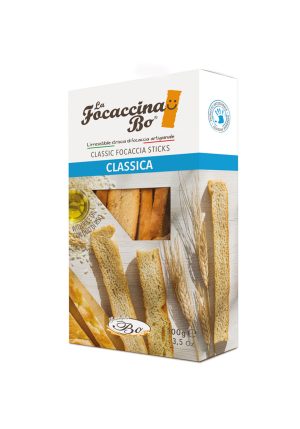 BO TOASTED FOCACCIA CLASSIC 100 GR - Grains, Pantry, Pastas, Rice & Grains - Buon'Italia
