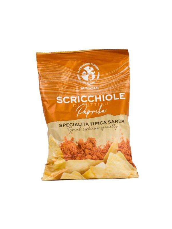 SUNALLE SCRICCHIOLLE PAPRIKA CHIPS 75 GR - Snacks, Sweets, Treats & Snacks - Buon'Italia