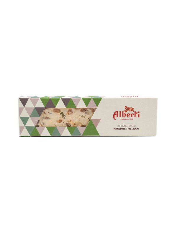 Soft Nougat with Almond and Pistachio - Sweets, Treats & Snacks - Buon'Italia