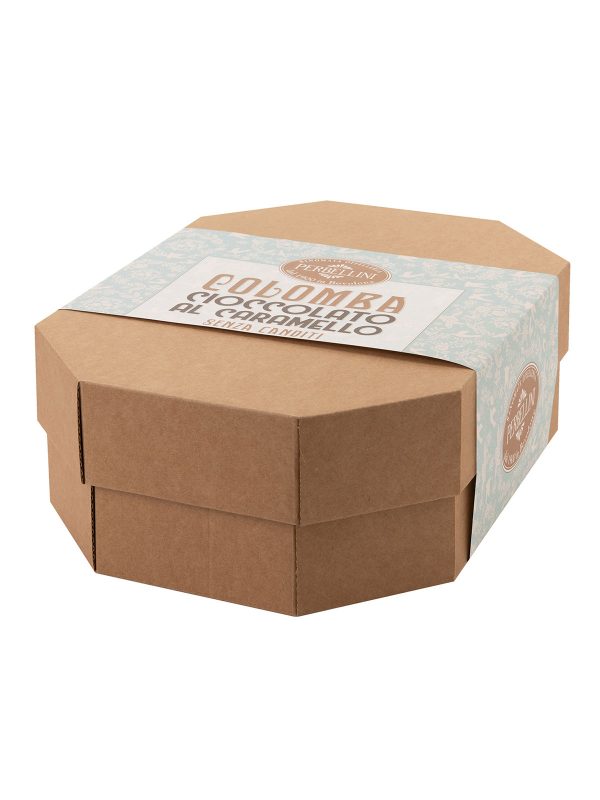 PERBELLINI COLOMBA CHOCOALTE CHIPS AND CARAMEL 750 GR