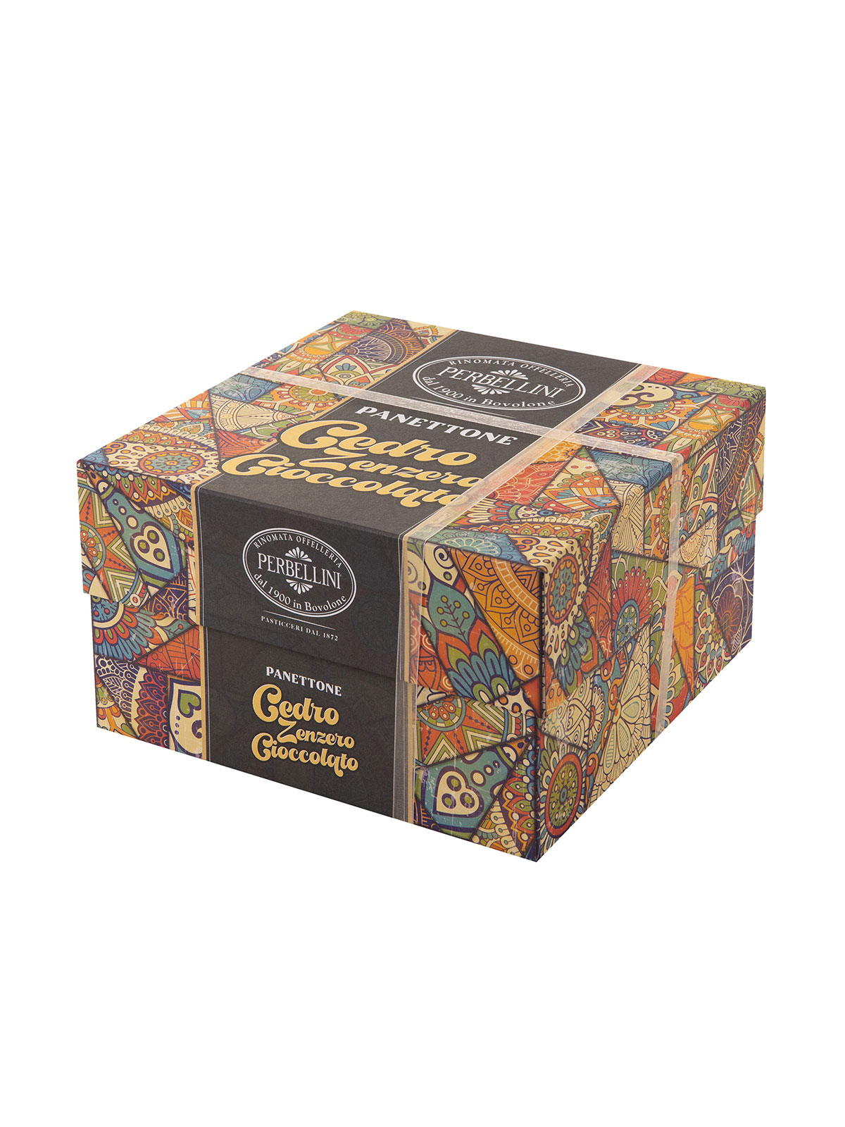 PERBELLINI PANETTONE CITRON/GINGER/CHOCOLATE 850GR