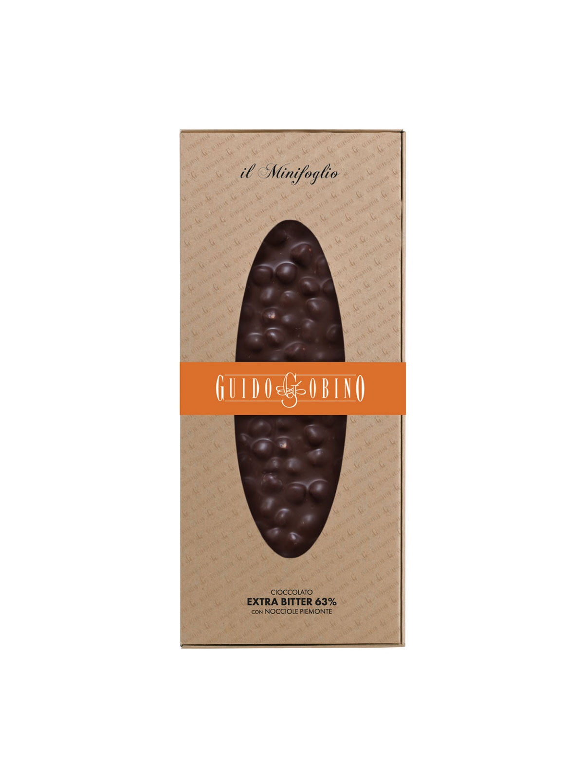 Mini Foglio Extra Bitter Chocolate with Whole Hazelnuts - Sweets, Treats & Snacks - Buon'Italia