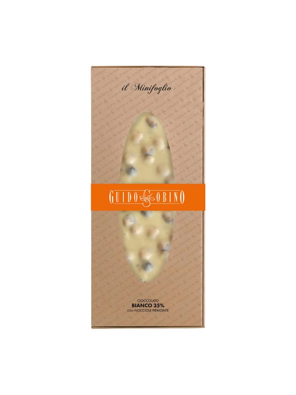 GOBINO MINI FOGLIO WHITE W/HAZELNUTS 300 GR 10858