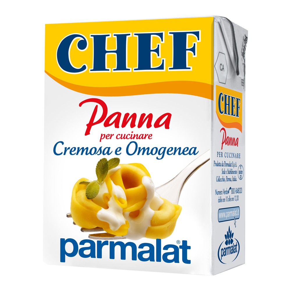 4 Panna da Cucina Chef Parmalat (4x200ml)